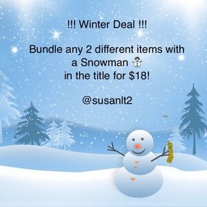 ☃️ Winter Deal !!!